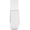 Ekena Millwork Bellingham Architectural Grade PVC Gable Bracket, 48"W x 12"H x 4"D x 4"F, 6/12 Pitch GBP048X12X0404BEL00 - alternate 3